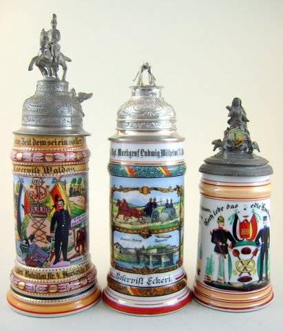 Porzellan Reservistenkrüge – Foto 3