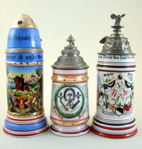 Porzellan Reservistenkrüge – Foto 6
