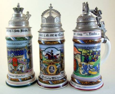 Porzellan Reservistenkrüge – Foto 15