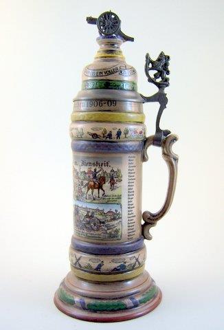 Frühe Kopie eines Reservistenkrugs – Vorderseite